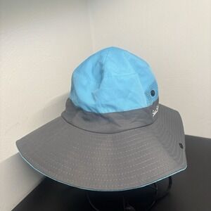 sun shade beach hat blue gray bucket hat unisex adjustable lightweight